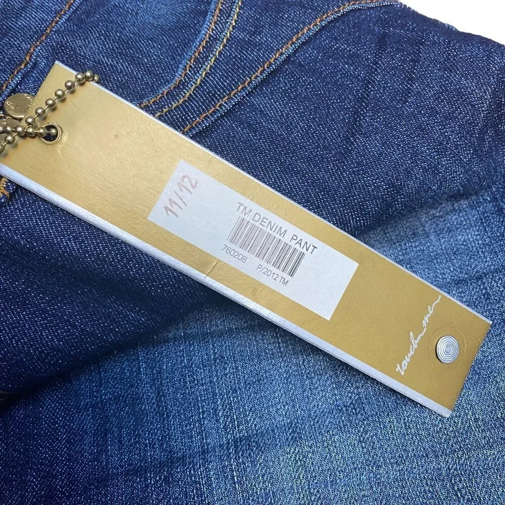 TOUCH ME Jeans 11/12 Juniors Medium Wash Skinny NWT